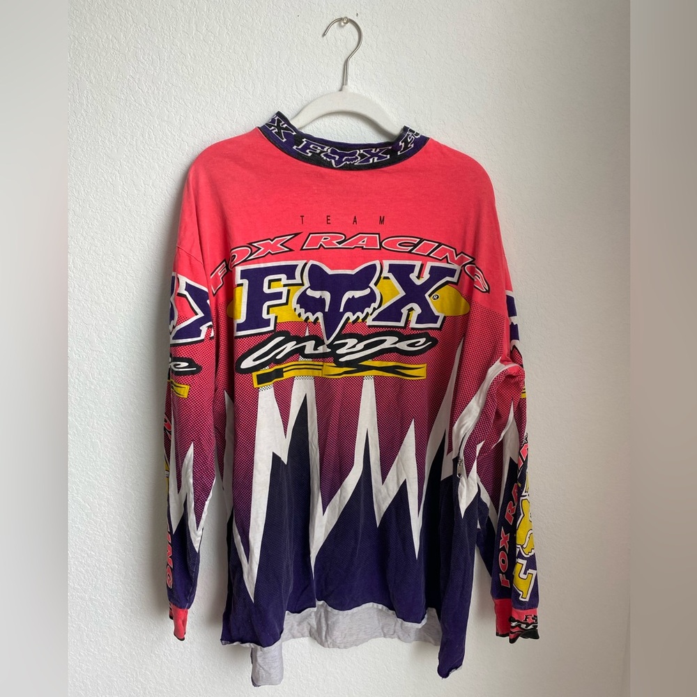 Vintage Team Fox Racing Motocross Jersey